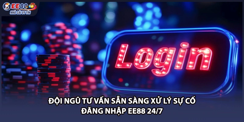 Đội ngũ tư vấn sẵn sàng xử lý sự cố đăng nhập EE88 24/7