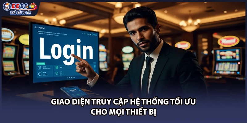 Giao diện truy cập hệ thống tối ưu cho mọi thiết bị