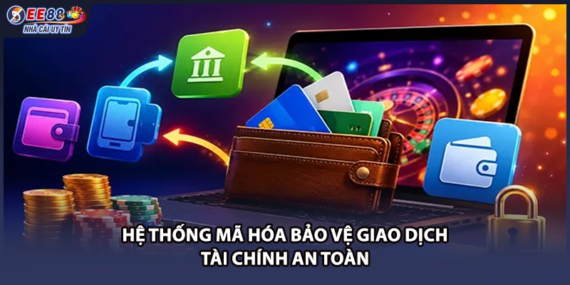 Hệ thống mã hóa bảo vệ giao dịch tài chính an toàn