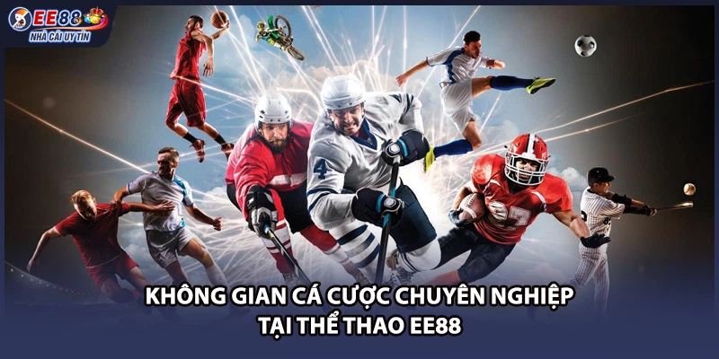 Không gian cá cược chuyên nghiệp tại thể thao EE88
