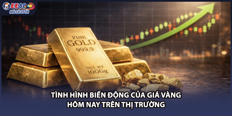 Tình hình biến động của giá vàng hôm nay trên thị trường