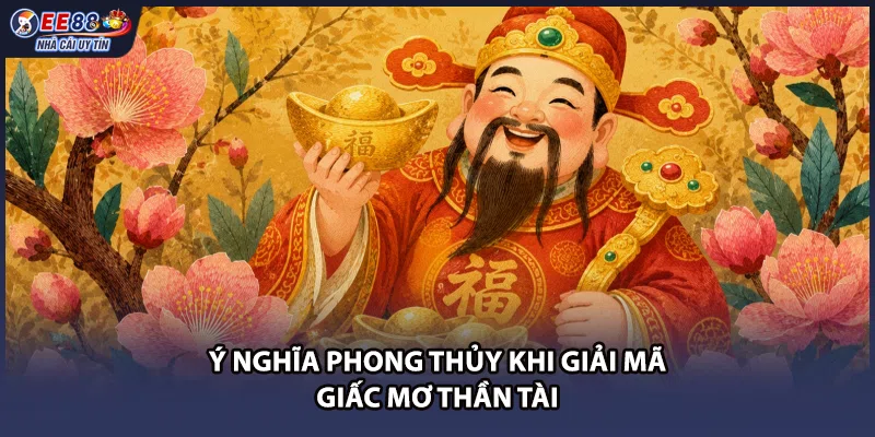 Ý nghĩa phong thủy khi giải mã giấc mơ thần tài